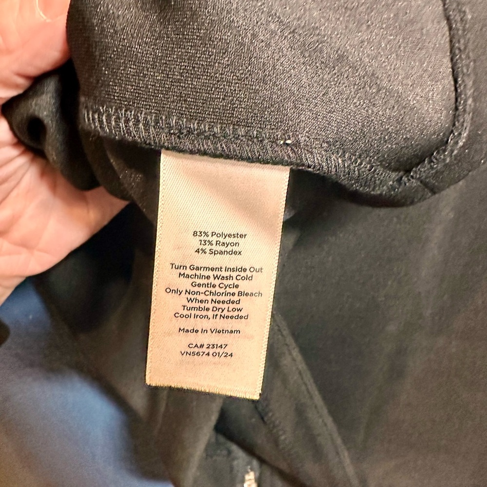 Talbots Black Plus Size Jacket NWT - image 5